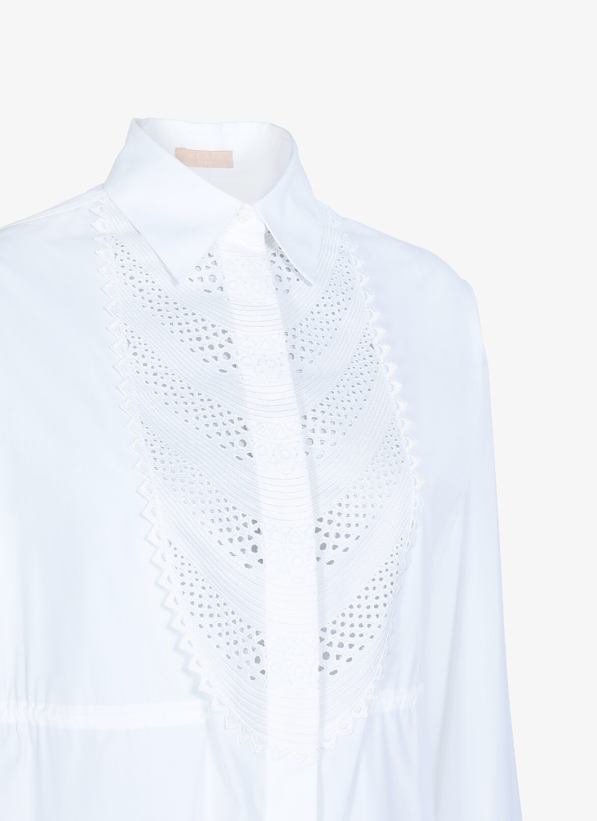 SHIRT POPELINE SOFT WHITE ALAÏA WHITE SHIRT POPELINE SOFT WHITE